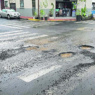 Siete meses después, pavimentación en Guadalajara ya tiene baches