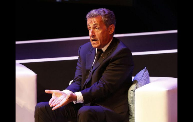 Sarkozy participa en el encuentro México Siglo XXI, de Fundación Telmex-Telcel. EFE / J. Nunez