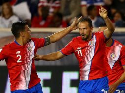Marco Ureña anota los dos goles de Costa Rica. AFP / M. Lawrie