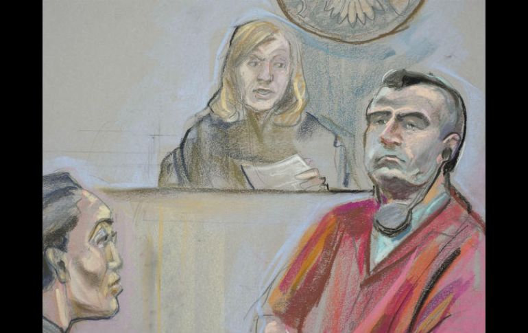 Este viernes fue la segunda audiencia judicial de Álvaro López Núñez, que se declaró como no culpable de las acusaciones. EFE / K. Johnson