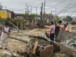 Durante el V Informe de Gobierno envió sus condolencias a los familiares de las víctimas. AFP / F. Castillo