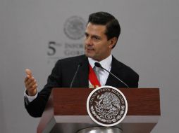 ''Esta Administración ha rediseñado las políticas públicas para elevar el nivel de vida de los sectores más vulnerables'', afirmó. NTX / J. Pazos