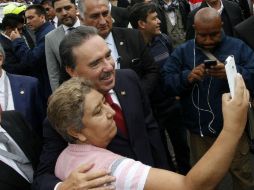 El senador priista manifestó que el grupo político es quien se debe poner de acuerdo porque son gente ‘seria y madura’. NTX / J. Lira