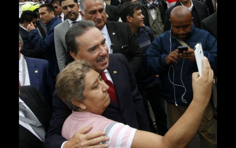 El senador priista manifestó que el grupo político es quien se debe poner de acuerdo porque son gente ‘seria y madura’. NTX / J. Lira