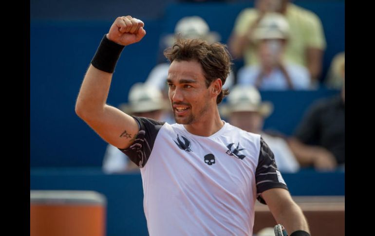 Fognini ya había sido eliminado en la primera ronda del singles. TWITTER / @fabiofogna