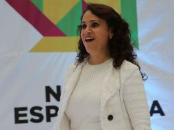 Dolores Padierna señala que por congruencia renuncia a dirigir la bancada del PRD en la Cámara Alta. SUN / J. C. Reyes