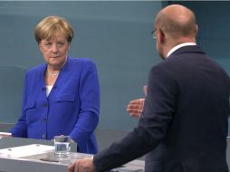 ‘He tenido que tomar decisiones muy difíciles’ declaró la socialdemócrata durante el debate televisivo. AP /