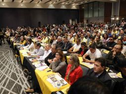 Reunión del Consejo Nacional del PRD que se lleva a cabo esta tarde en la Ciudad de México. SUN / I. Olivares