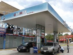 Los colores blanco y azul marcan diferencia del verde y blanco de las permisionarias de Petróleos Mexicanos. EL INFORMADOR / A. Camacho