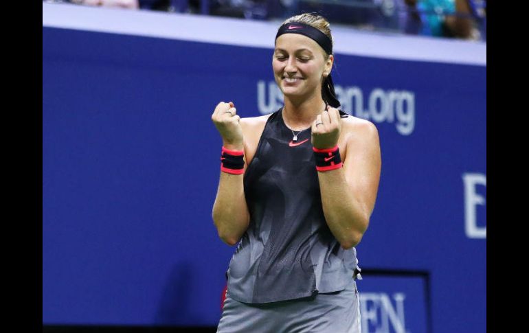 Hace menos de nueve meses, un cirujano no le podía garantizar a la checa de 25 años que podría volver a jugar tras operarle la mano. AFP / C. Brunskill