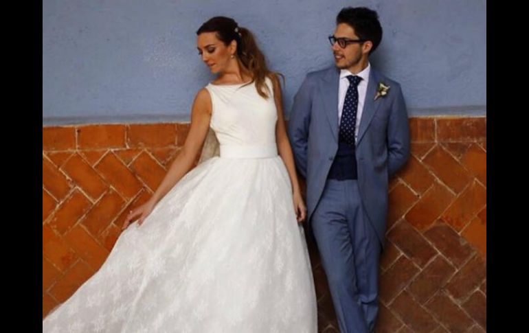 La pareja compartió la imagen de su boda en las redes sociales. INSTAGRAM / reginablandon