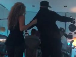 Shakira compartió en su cuenta de Instagram varios videos en donde se le ve junto a Nicky Jam moviendo sus caderas. INSTAGRAM / shakira