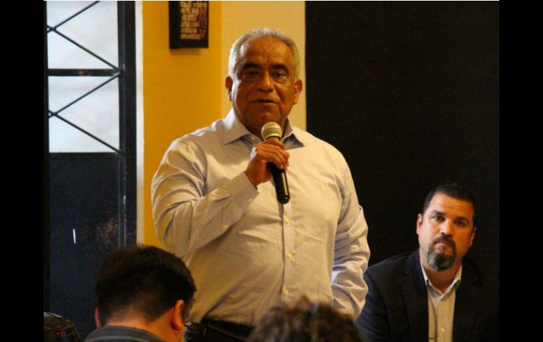 'El partido que represento tiene el interés de que este frente pueda explorarse para el caso de Jalisco', declaró Raúl Vargas. FACEBOOK / PRDJalisco.Oficial