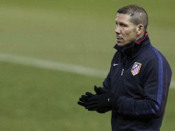 El técnico rojiblanco suma 200 victorias en 321 partidos dirigiendo al Atlético de Madrid. EFE / ARCHIVO