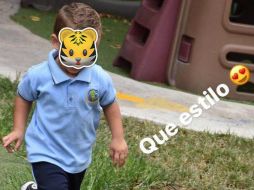 Eden, el menor de los hijos de Gignac, nació en México y tiene dos años. INSTAGRAM / 10apg
