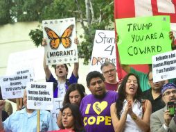Trump anunció el desfasamiento de DACA e impuso un calendario que sólo permitirá la renovación para algunos ‘dreamers’. AFP / F. Brown