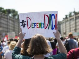 El gobierno de Trump anunció este martes la anulación del programa DACA. AFP / Z. Gibson