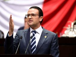 El legislador Juan Pablo Piña, calificó de ‘falso’ que haya una crisis al interior de la Cámara. TWITTER / @diputadospan