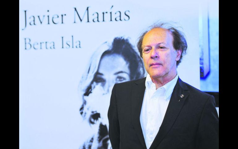 Escritor. Javier Marías presentó ayer su novela. EFE /