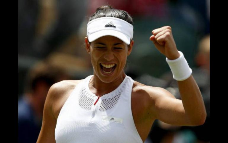 Muguruza iniciará su reinado el lunes, y será la segunda española que tome el puesto desde Arantxa Sánchez Vicario en 1995. TWITTER / @GarbiMuguruza