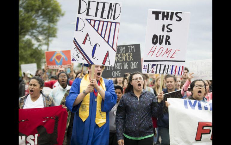 El anuncio se da después de que el gobierno de Estados Unidos dio a conocer que terminará el programa DACA. AP / R. Jones