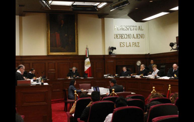 Con tres votos en contra, los ministros desestimaron la petición de José Ramón Cossío. SUN / ARCHIVO