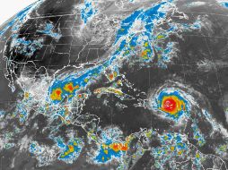 Debido a la circulación de 'Katia', se pronostican tormentas torrenciales en Veracruz y Puebla. TWITTER / @conagua_clima