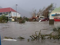 El primer ministro señaló que 'Barbuda es literalmente un escombro'. AFP / R. Xieng