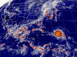 Habrá vientos con rachas superiores a 80 kilómetros por hora y oleaje de tres a 3.5 metros en las costas de Tamaulipas y Veracruz. TWITTER / @conagua_clima