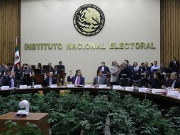 Se prevé que el proyecto de resolución sea votado en la sesión del viernes del Consejo General del INE. NTX / ARCHIVO