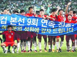 Entre los últimos clasificados al Mundial de Rusia 2018 se encuentra la Selección de Corea del Sur. AP /