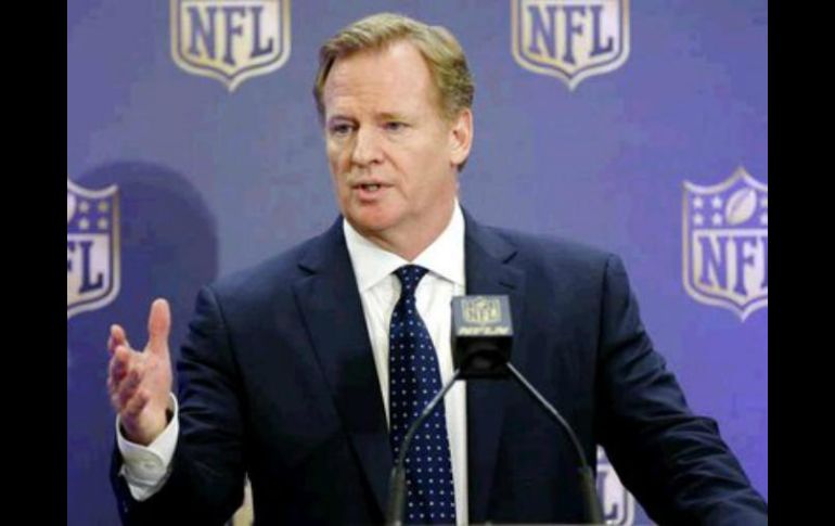 ''Soy un gran aficionado, tengo un papel como comisario también, pero para mí veo los partidos y disfruto'', dice. TWITTER / @NFL
