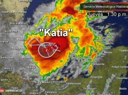 Señalan que en las playas habrá oleaje elevado, con alturas máximas de cinco a seis metros. ESPECIAL / smn.conagua.gob.mx