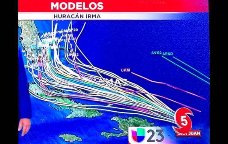 'Finalmente ya tenemos el recorrido exacto del huracán #irma, ahora si nos podemos preparar', escribió el actor. INSTAGRAM / willevy