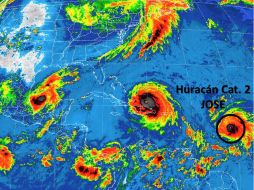 Se espera fortalecimiento adicional durante los próximos dos días, por lo que se puede convertir en un huracán de categoría mayor. TWITTER / @conagua_clima