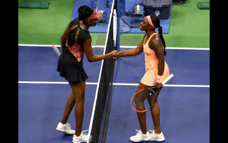 Sloane Stephens consiguió el primer boleto de su carrera a una final de Gran Slam. AFP / A. Bello