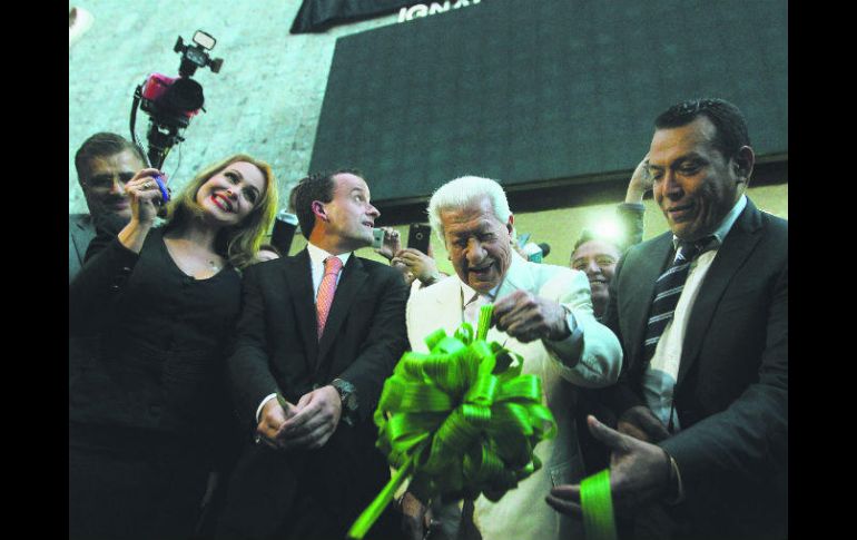 El histrión agradeció la propuesta del IMSS de homenajearlo en Guadalajara. EL INFORMADOR / E. Barrera