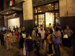 Reportan en el estado derrumbes de casas tras el fuerte temblor. AFP / P. Pardo