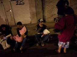 Recomiendan a la población permanece alertas ante cualquier réplica que se pueda presentar en las próximas horas. AFP / P. Pardo