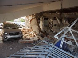 El terremoto que se registró la noche de ayer jueves ha dejado hasta el momento 61 muertos. SUN /