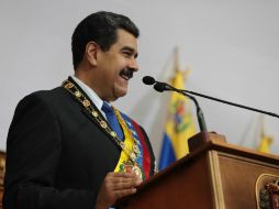 Maduro anunció un conjunto de medidas económicas ante la plenipotenciaria Asamblea Nacional Constituyente. EFE / Prensa Miraflores