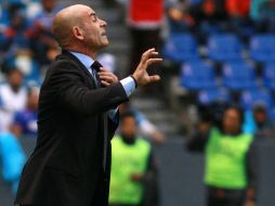 'Los resultados no se eligen, son los que te ganas en el campo', dice Jémez. AFP / R. Vázquez