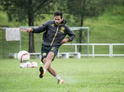 El delantero Luis Nieves podría tener minutos de acción en el partido contra los Bravos de Juárez. TWITTER / @Leonesnegroscf