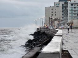 El Servicio Meteorológico Nacional informó en su reporte más reciente que el fenómeno ya se degradó a depresión tropical. SUN / ARCHIVO