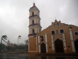 Vista de la catedral de la ciudad de Remedios, en el centro de Cuba. EFE / A. Ernesto