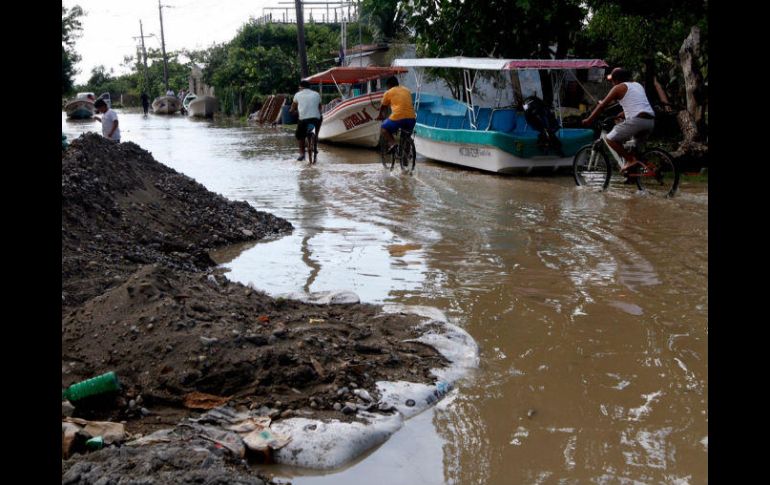 El gobernador del estado señaló que el aumento en la corriente será por unas cuantas horas y después descenderá el nivel. NTX / J. Lira
