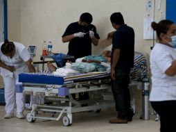 El IMSS abrió seis unidades móviles en diferentes sectores de la región. AP / R. Blackwell