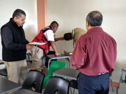 El Instituto Mexiquense de la Infraestructura Física Educativa reportó que hasta ahora no hay afectaciones severas. TWITTER / @TEST_Edomex