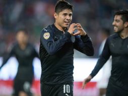 ''Chofis'' no había marcado desde el ya lejano 7 de enero, día en que el chiverío afrontó la fecha 1 del Clausura 2017 ante Pumas. MEXSPORT / ARCHIVO