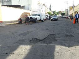 Manuel Acuña será repavimentada con concreto hidráulico desde Avenida Alcalde hasta la Calzada Independencia. TWITTER / @GuadalajaraGob